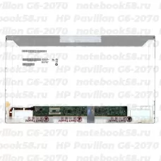 Матрица для ноутбука HP Pavilion G6-2070 (1366x768 HD) TN, 40pin, Матовая