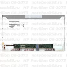 Матрица для ноутбука HP Pavilion G6-2073 (1366x768 HD) TN, 40pin, Матовая