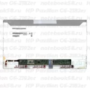 Матрица для ноутбука HP Pavilion G6-2182er (1366x768 HD) TN, 40pin, Матовая