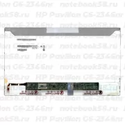 Матрица для ноутбука HP Pavilion G6-2346nr (1366x768 HD) TN, 40pin, Матовая