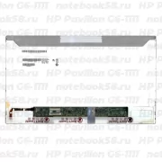 Матрица для ноутбука HP Pavilion G6-1111 (1366x768 HD) TN, 40pin, Матовая