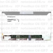 Матрица для ноутбука HP Pavilion G6-1257 (1366x768 HD) TN, 40pin, Матовая