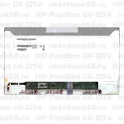 Матрица для ноутбука HP Pavilion G6-1274 (1366x768 HD) TN, 40pin, Матовая