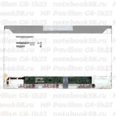 Матрица для ноутбука HP Pavilion G6-1b23 (1366x768 HD) TN, 40pin, Матовая