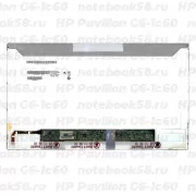 Матрица для ноутбука HP Pavilion G6-1c60 (1366x768 HD) TN, 40pin, Матовая