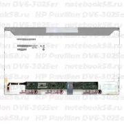 Матрица для ноутбука HP Pavilion DV6-3025er (1366x768 HD) TN, 40pin, Матовая