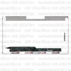 Матрица для ноутбука HP Pavilion G6-2027er (1366x768 HD) TN, 40pin, Глянцевая