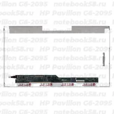 Матрица для ноутбука HP Pavilion G6-2095 (1366x768 HD) TN, 40pin, Глянцевая