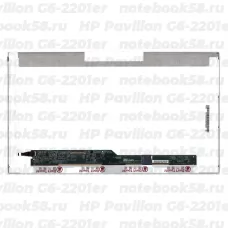 Матрица для ноутбука HP Pavilion G6-2201er (1366x768 HD) TN, 40pin, Глянцевая