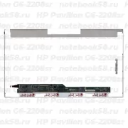 Матрица для ноутбука HP Pavilion G6-2208sr (1366x768 HD) TN, 40pin, Глянцевая