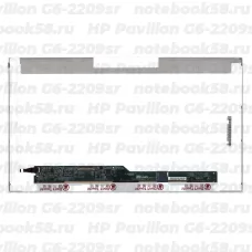 Матрица для ноутбука HP Pavilion G6-2209sr (1366x768 HD) TN, 40pin, Глянцевая