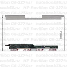 Матрица для ноутбука HP Pavilion G6-2274sr (1366x768 HD) TN, 40pin, Глянцевая