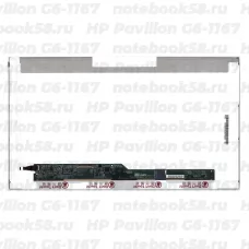 Матрица для ноутбука HP Pavilion G6-1167 (1366x768 HD) TN, 40pin, Глянцевая