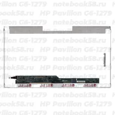 Матрица для ноутбука HP Pavilion G6-1279 (1366x768 HD) TN, 40pin, Глянцевая