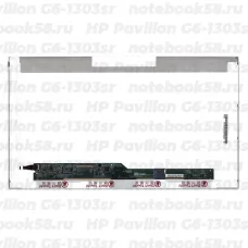 Матрица для ноутбука HP Pavilion G6-1303sr (1366x768 HD) TN, 40pin, Глянцевая