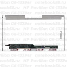 Матрица для ноутбука HP Pavilion G6-1339er (1366x768 HD) TN, 40pin, Глянцевая