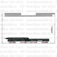 Матрица для ноутбука HP Pavilion G6-1342 (1366x768 HD) TN, 40pin, Глянцевая