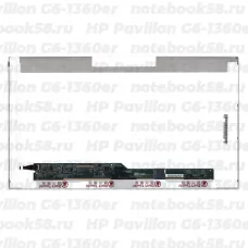 Матрица для ноутбука HP Pavilion G6-1360er (1366x768 HD) TN, 40pin, Глянцевая