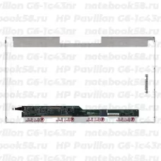 Матрица для ноутбука HP Pavilion G6-1c43nr (1366x768 HD) TN, 40pin, Глянцевая