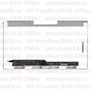 Матрица для ноутбука HP Pavilion DV6-3110er (1366x768 HD) TN, 40pin, Глянцевая