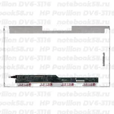 Матрица для ноутбука HP Pavilion DV6-3116 (1366x768 HD) TN, 40pin, Глянцевая