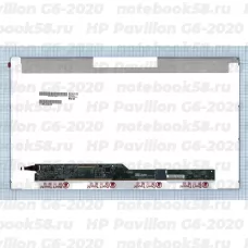 Матрица для ноутбука HP Pavilion G6-2020 (1366x768 HD) TN, 40pin, Матовая