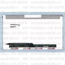 Матрица для ноутбука HP Pavilion G6-2070 (1366x768 HD) TN, 40pin, Матовая