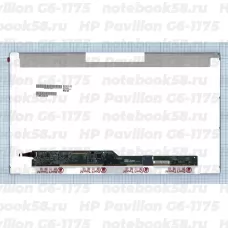 Матрица для ноутбука HP Pavilion G6-1175 (1366x768 HD) TN, 40pin, Матовая