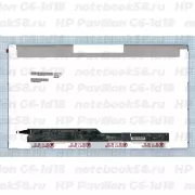 Матрица для ноутбука HP Pavilion G6-1d18 (1366x768 HD) TN, 40pin, Матовая