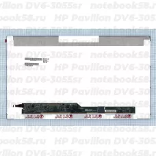 Матрица для ноутбука HP Pavilion DV6-3055sr (1366x768 HD) TN, 40pin, Матовая