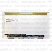 Матрица для ноутбука HP Pavilion G6-2032 (1366x768 HD) TN, 40pin, Глянцевая