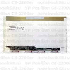 Матрица для ноутбука HP Pavilion G6-2200er (1366x768 HD) TN, 40pin, Глянцевая