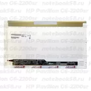 Матрица для ноутбука HP Pavilion G6-2200sr (1366x768 HD) TN, 40pin, Глянцевая