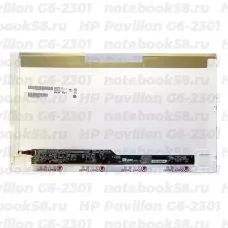 Матрица для ноутбука HP Pavilion G6-2301 (1366x768 HD) TN, 40pin, Глянцевая