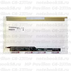 Матрица для ноутбука HP Pavilion G6-2311nr (1366x768 HD) TN, 40pin, Глянцевая