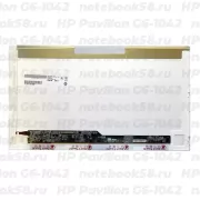 Матрица для ноутбука HP Pavilion G6-1042 (1366x768 HD) TN, 40pin, Глянцевая