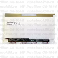 Матрица для ноутбука HP Pavilion G6-1046 (1366x768 HD) TN, 40pin, Глянцевая