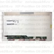 Матрица для ноутбука HP Pavilion G6-2007sr (1366x768 HD) TN, 40pin, Глянцевая