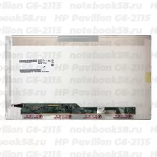 Матрица для ноутбука HP Pavilion G6-2115 (1366x768 HD) TN, 40pin, Глянцевая