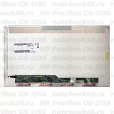 Матрица для ноутбука HP Pavilion G6-2195 (1366x768 HD) TN, 40pin, Глянцевая