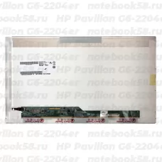 Матрица для ноутбука HP Pavilion G6-2204er (1366x768 HD) TN, 40pin, Глянцевая