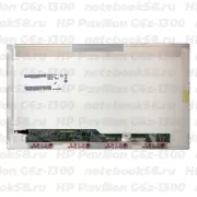 Матрица для ноутбука HP Pavilion G6z-1300 (1366x768 HD) TN, 40pin, Глянцевая