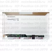 Матрица для ноутбука HP Pavilion G6-2070 (1366x768 HD) TN, 40pin, Глянцевая