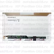 Матрица для ноутбука HP Pavilion G6z-2100 (1366x768 HD) TN, 40pin, Глянцевая