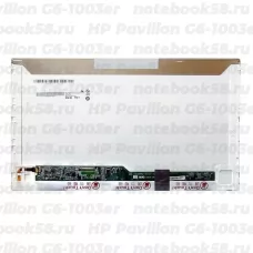 Матрица для ноутбука HP Pavilion G6-1003er (1366x768 HD) TN, 40pin, Глянцевая