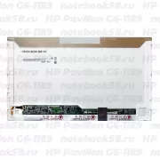 Матрица для ноутбука HP Pavilion G6-1189 (1366x768 HD) TN, 40pin, Глянцевая