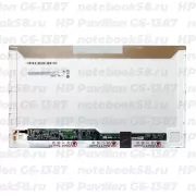 Матрица для ноутбука HP Pavilion G6-1387 (1366x768 HD) TN, 40pin, Глянцевая