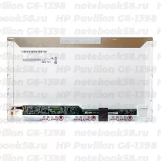 Матрица для ноутбука HP Pavilion G6-1398 (1366x768 HD) TN, 40pin, Глянцевая