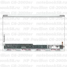 Матрица для ноутбука HP Pavilion G6-2000er (1366x768 HD) TN, 40pin, Глянцевая