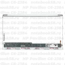 Матрица для ноутбука HP Pavilion G6-2384 (1366x768 HD) TN, 40pin, Глянцевая